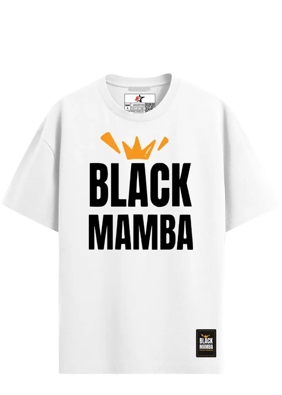 BLACK MAMBA KING - TRICOU PREMIUM OVERSIZED