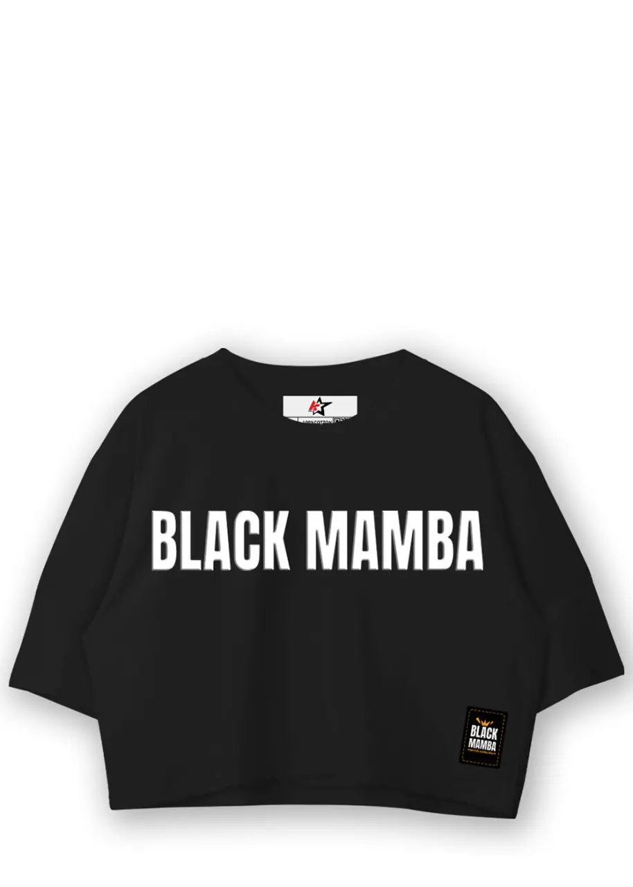 BLACK MAMBA BRICK - CROP TOP