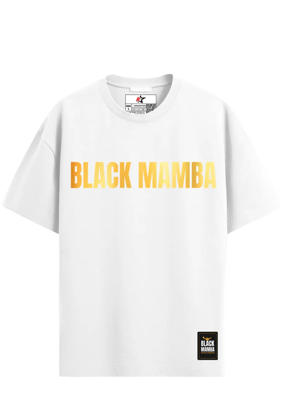 BLACK MAMBA AURIU - TRICOU PREMIUM OVERSIZED