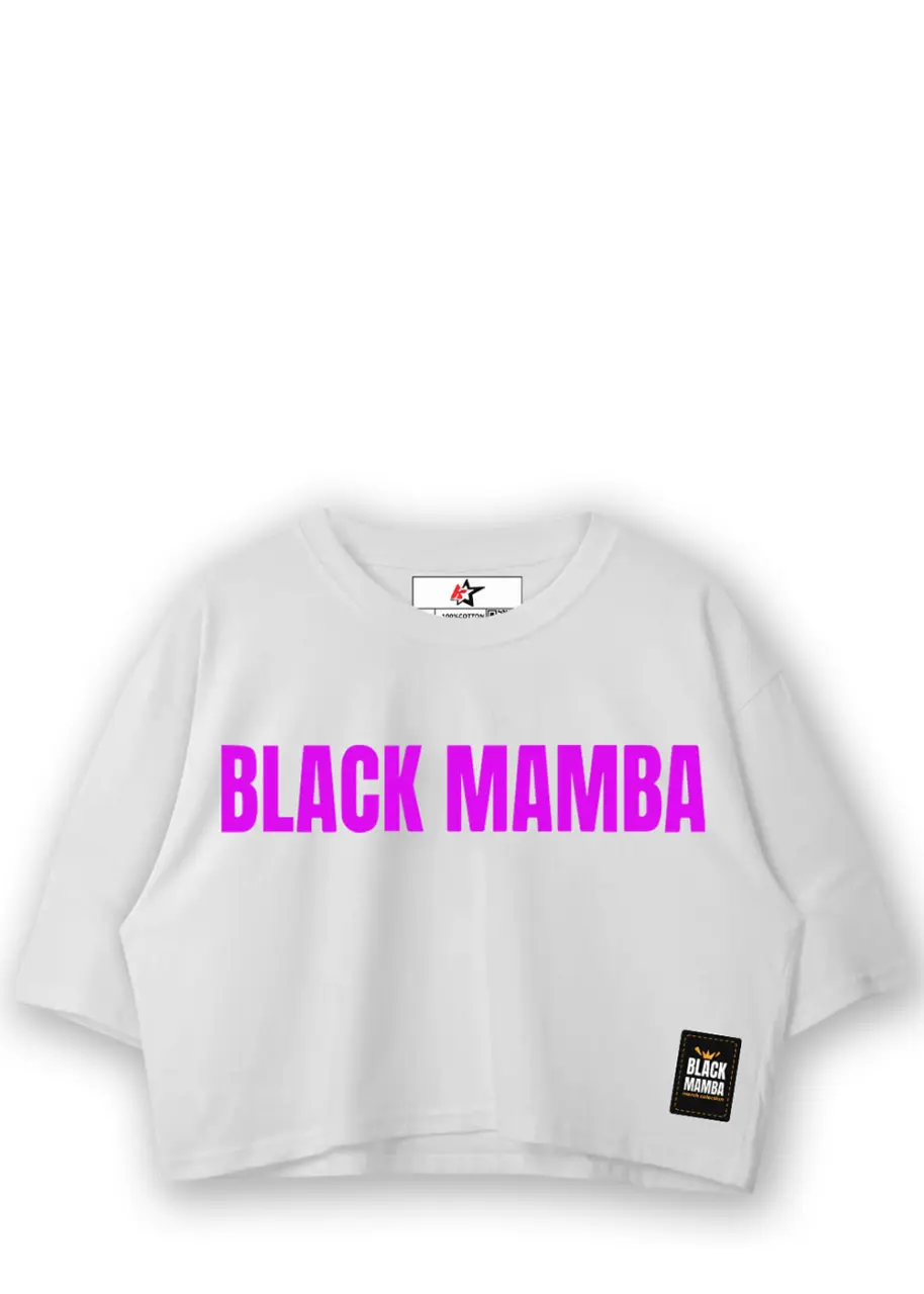 BLACK MAMBA MOV - CROP TOP